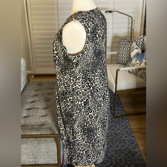 Calvin Klein Animal-Print Sheath Dress - Picture 3 of 5